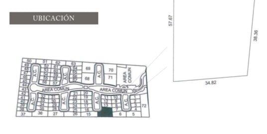 LOTE EN VENTA EN EXCLUSIVA PRIVADA AL NORTE DE MERIDA